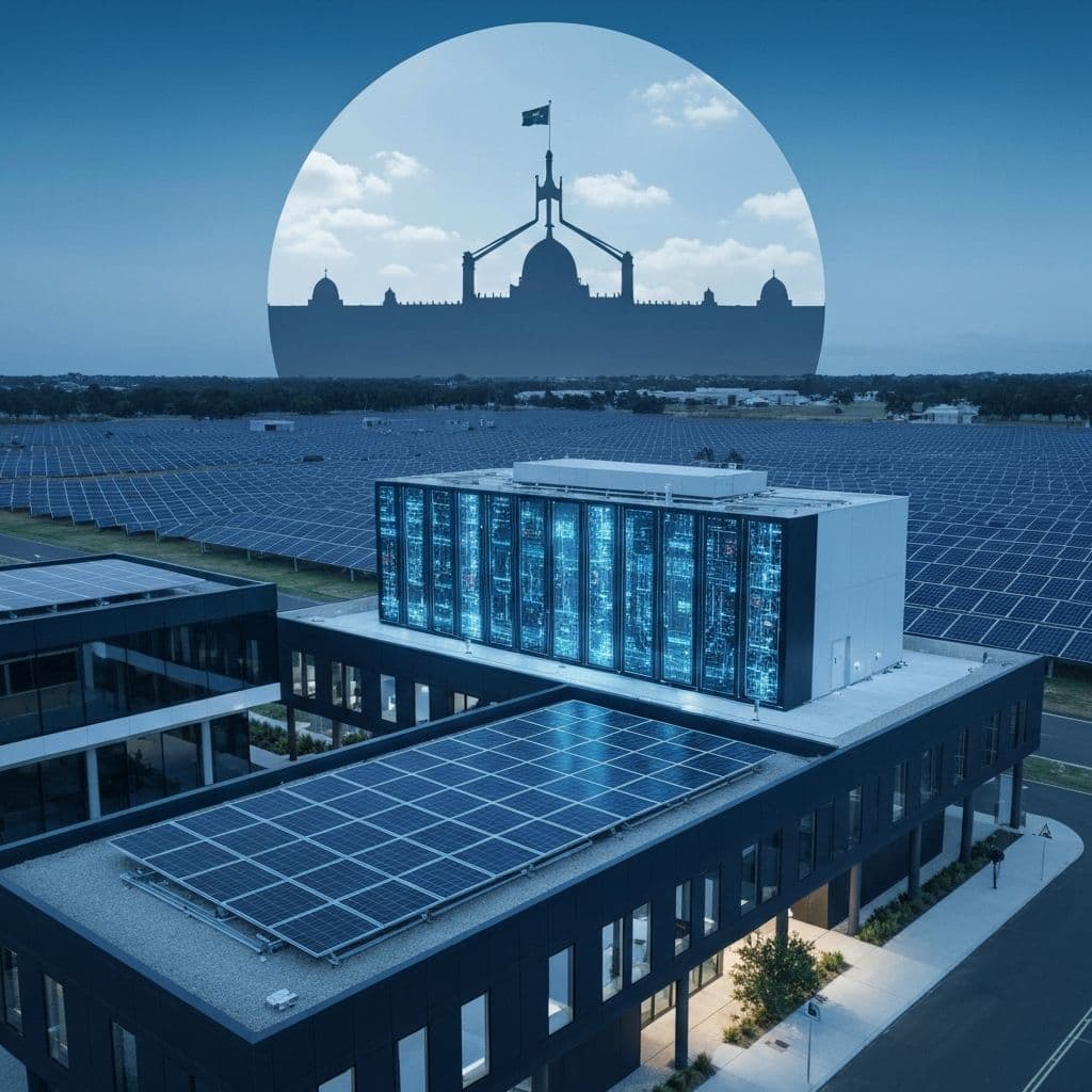 Australia Forces AI Companies to Invest in Solar (The Irony Inside)